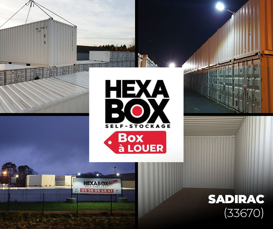 Image représentant les box à louer pour stockage de meuble ou autre à Sadirac près de bordeaux