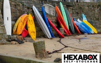 Vos sports prennent toute la place ! HEXABOX les mets à l’abri !
